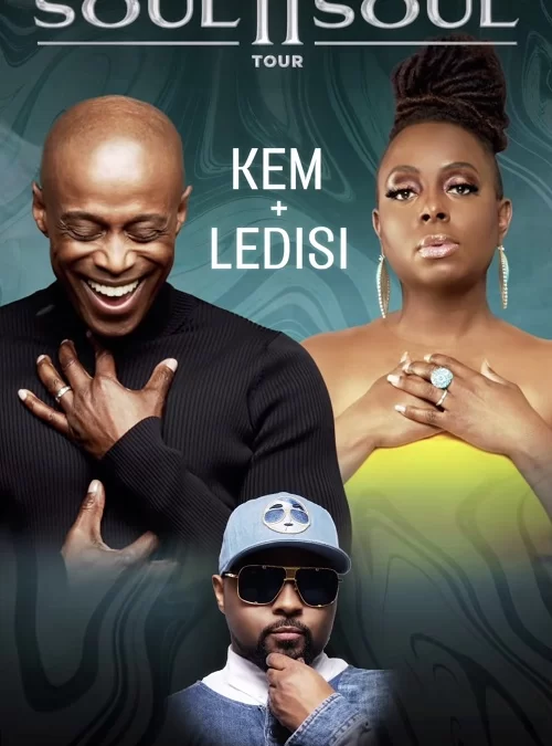 Kem & Ledisi Announce The “Soul II Soul” Tour With Musiq Soulchild