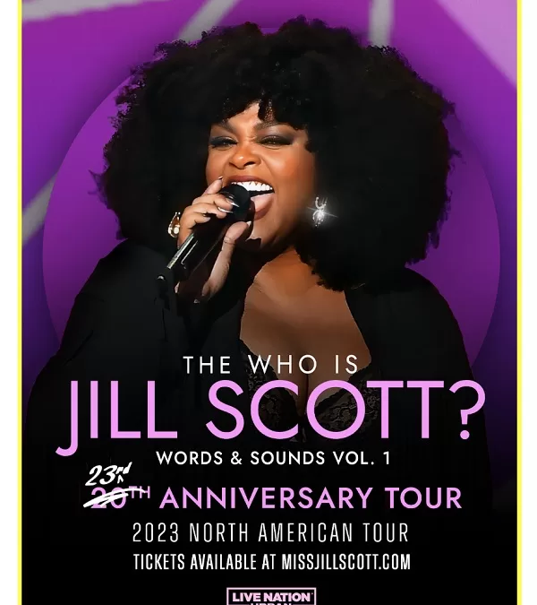 Jill Scott Announces “Who is Jill Scott? Words & Sounds Vol. 1” Anniversary Tour
