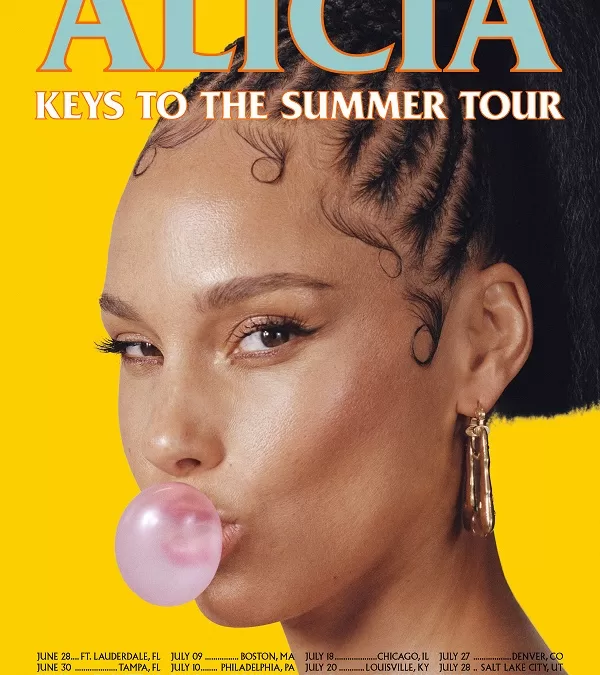 Alicia Keys Announces “Keys To The Summer” North American Tour