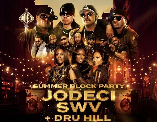 Jodeci Unveils Dates For “Summer Block Party Tour” With SWV & Dru Hill