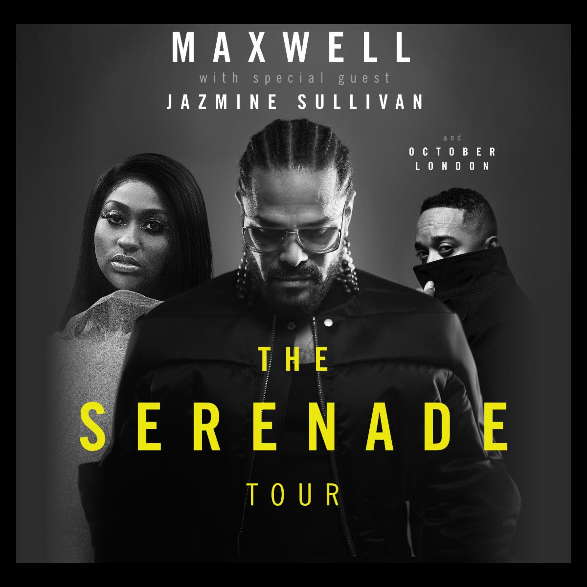 Maxwell The Serenade Tour Jazmine Sullivan October London