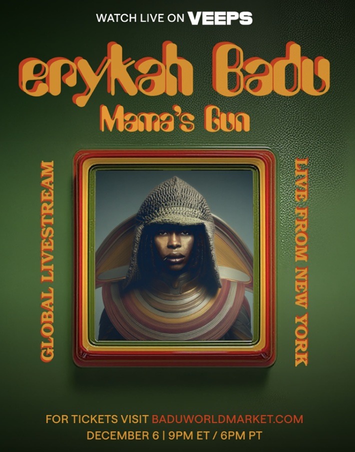 Erykah Badu Mamas Gun 25th Anniversary