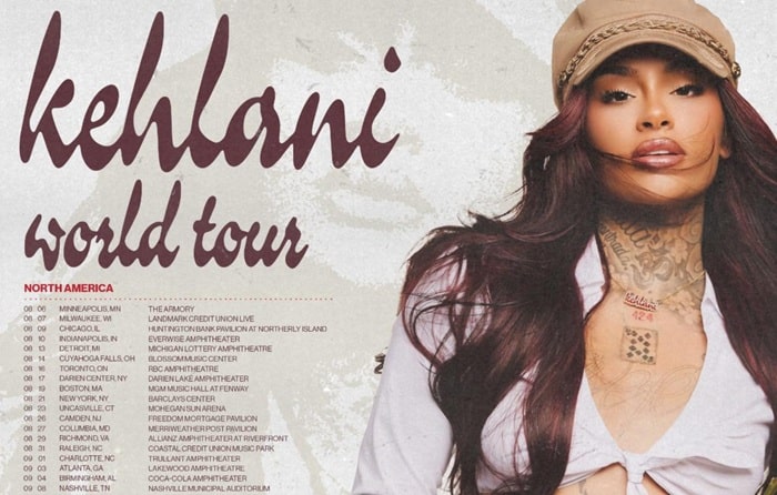Kehlani Announces Upcoming World Tour For North America, EU & UK – New R&B Music, Songs & Interviews Kehlani Announces Upcoming World Tour For North America, EU & UK – New R&B Music, Songs & Interviews