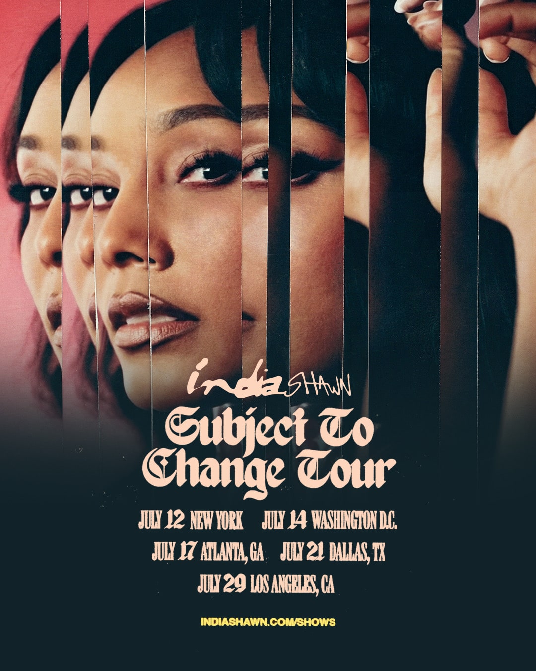 India Shawn Announces “The Subject To Change Tour” – New R&B Music, Songs & Interviews India Shawn Announces “The Subject To Change Tour” – New R&B Music, Songs & Interviews